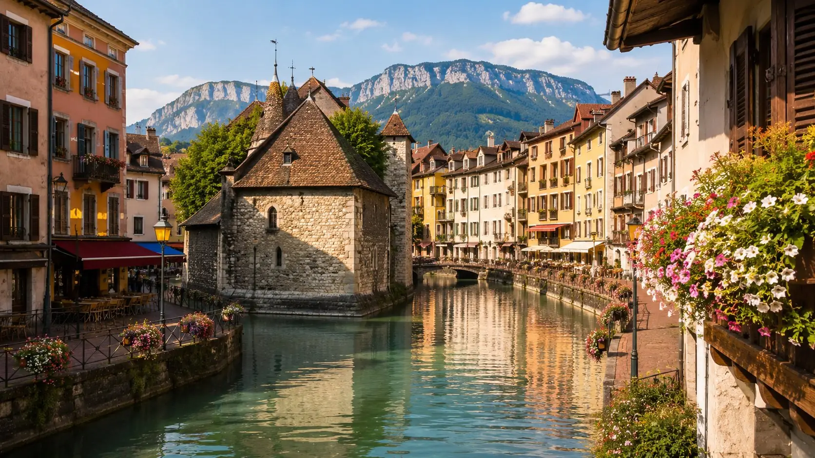 Vieille ville et canaux d'Annecy